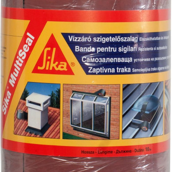 Banda bituminoasa pentru etansare Sika MultiSeal teracota 10m x 300 mm